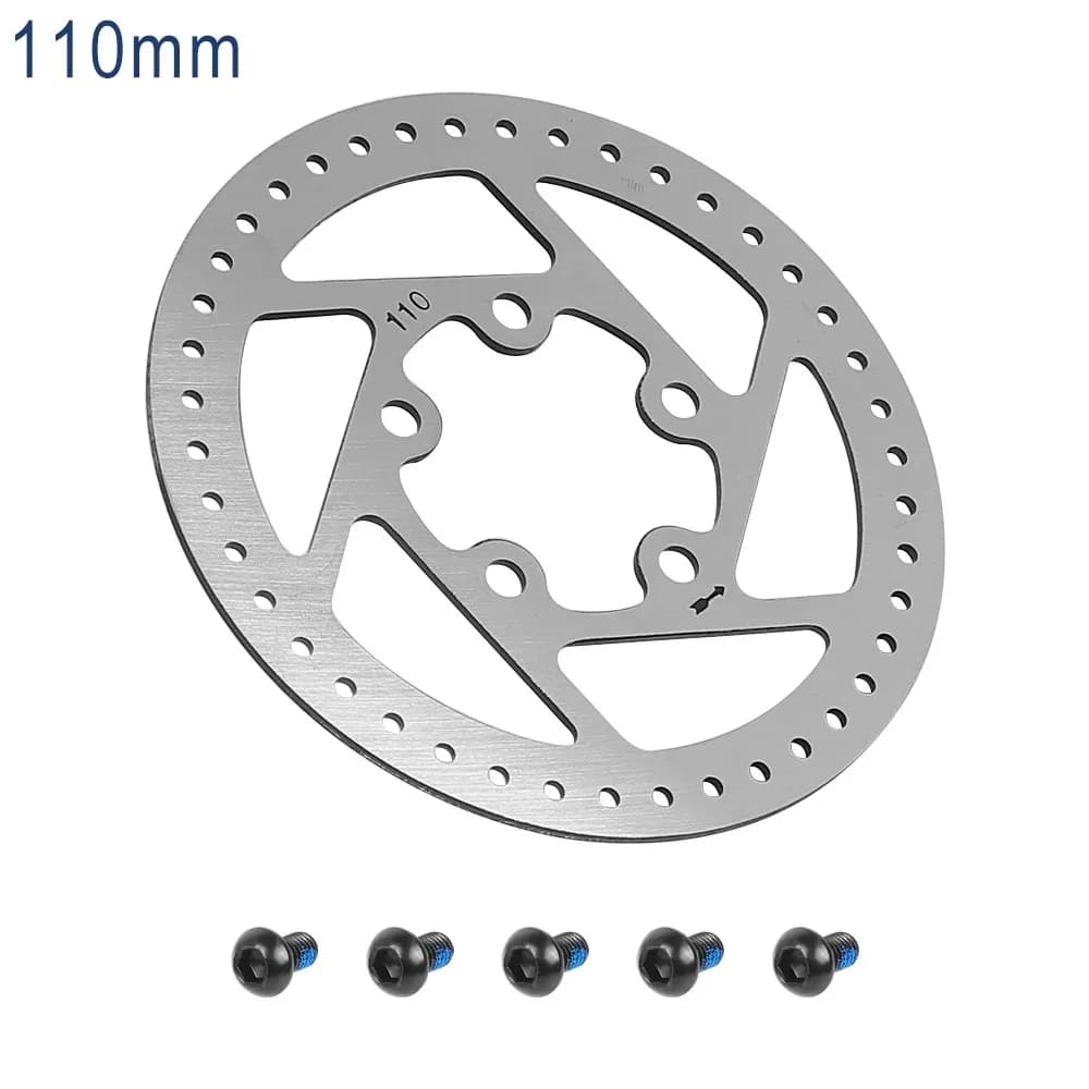 Fékalkatrészek Xiaomi M365 rollerhez: 110 mm-es tárcsa, betét, féknyereg, bowden, fékkar – 110 mm