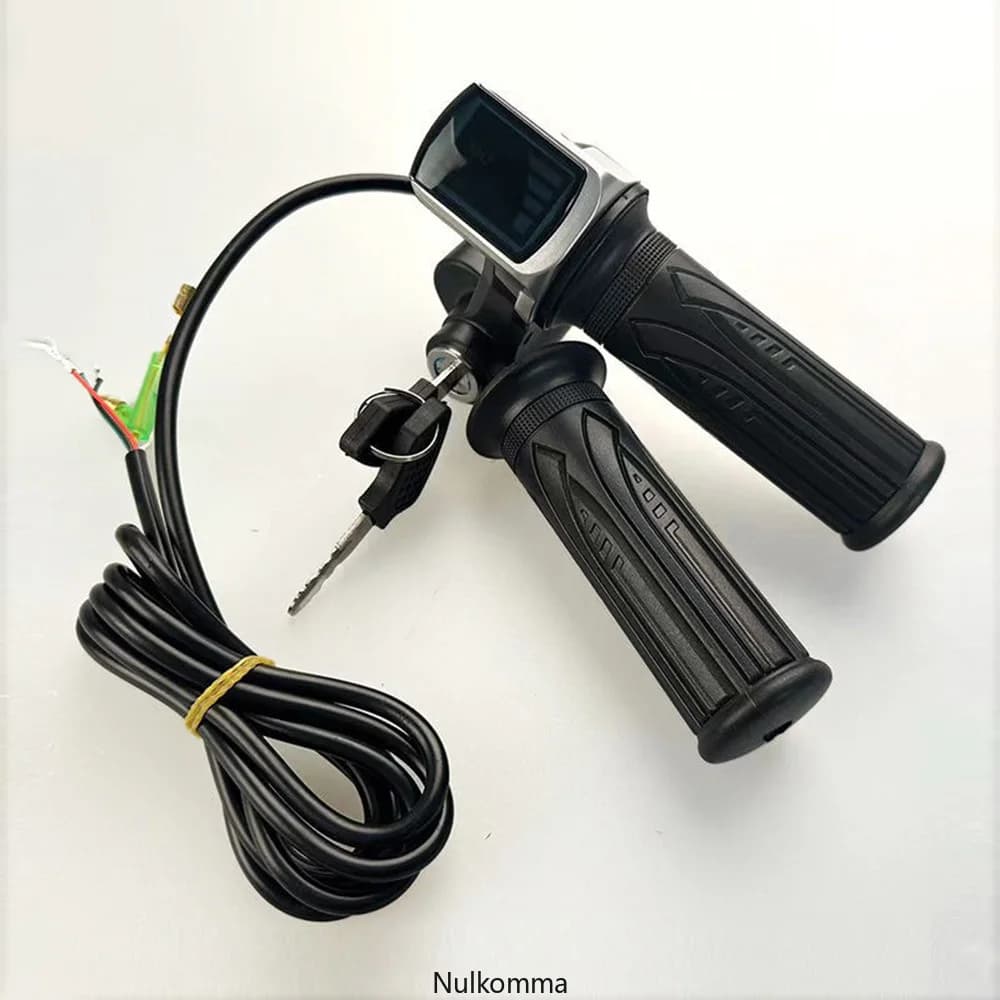 Markolatos gázkar LCD töltöttségjelzővel, 36/48 V