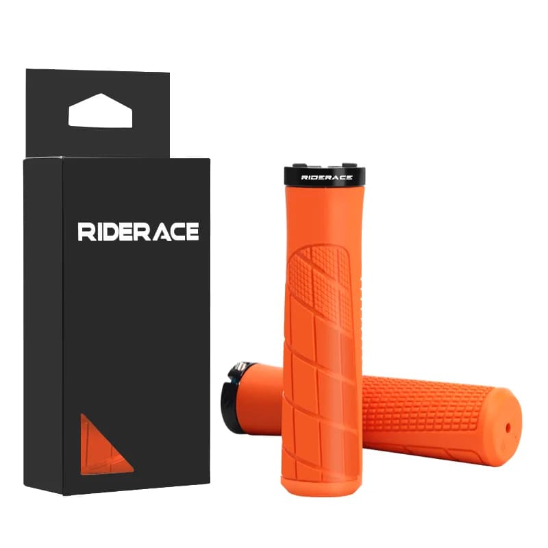 Riderace ergonomikus TPR markolat szarvval – narancs