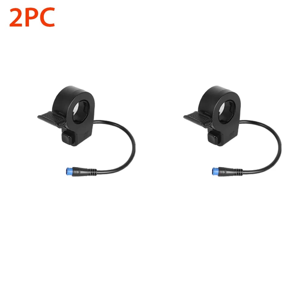 Hüvelykujjas gázkar 4 tűs apa csatlakozóval Kugoo Kukirin G2 Pro és G2 Max rollerhez – 2 db