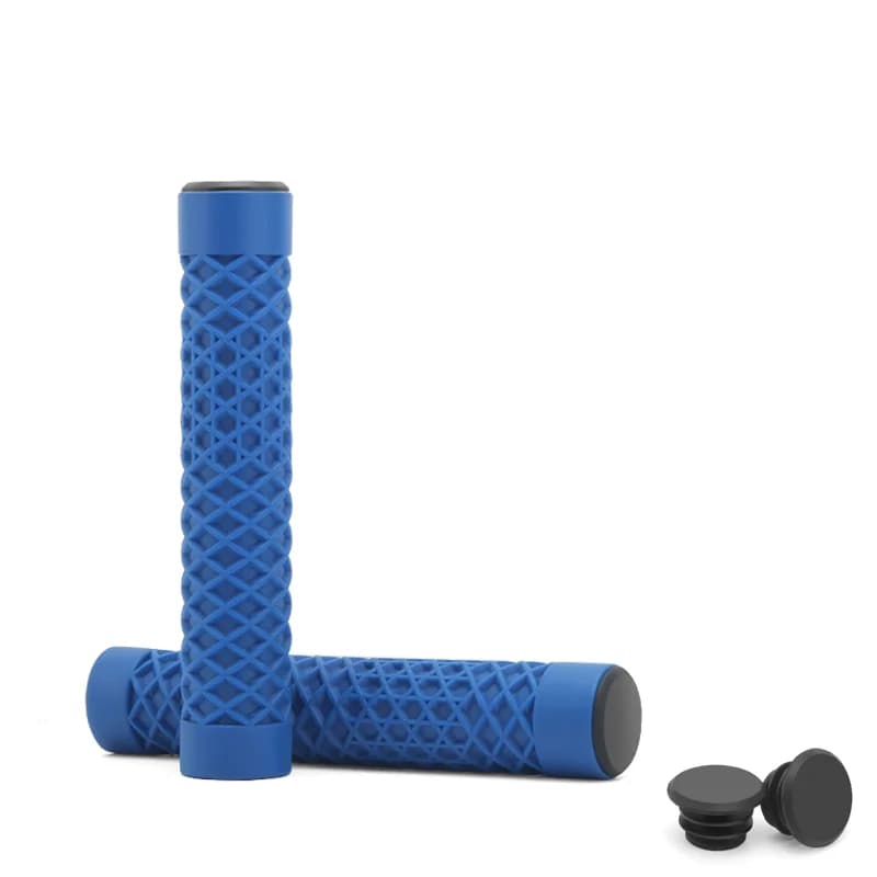 Hosszított gumi markolat 22,2 mm-es kormányhoz (1 pár) – kék