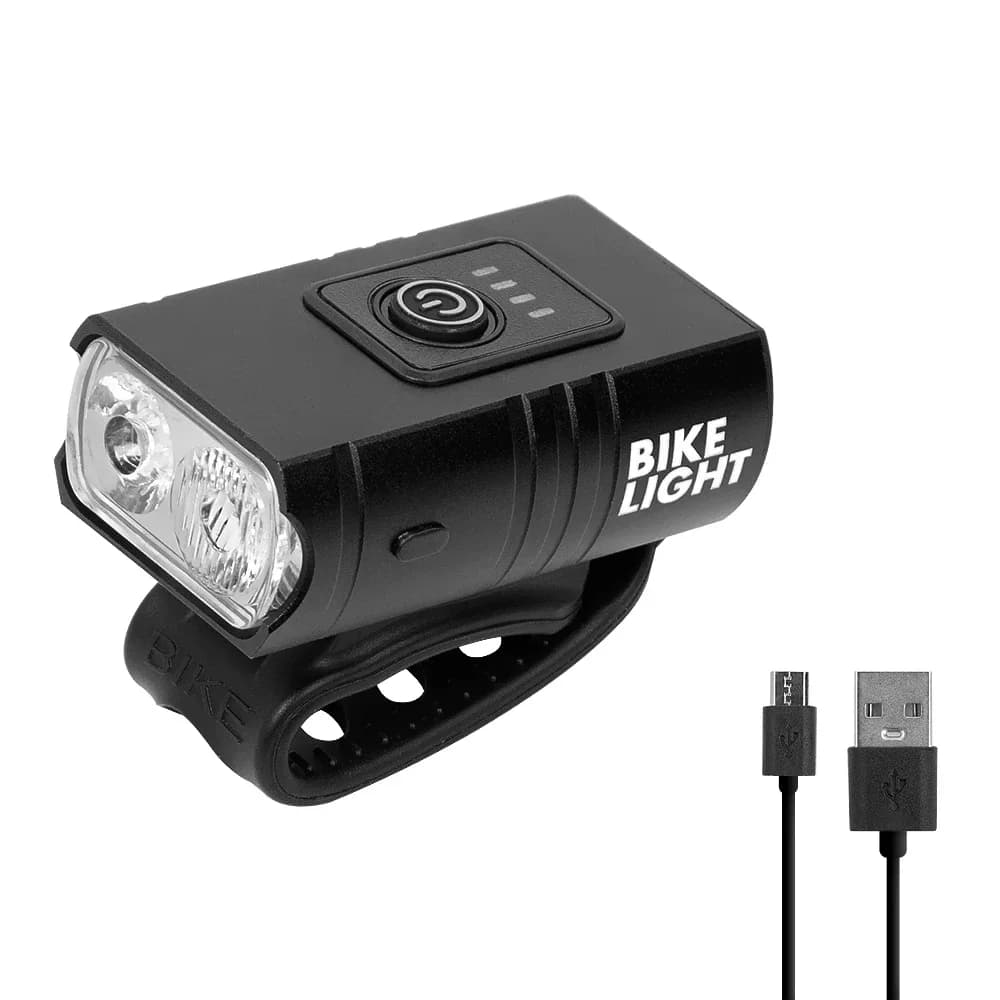 USB-ről tölthető LED első lámpa Xiaomi M365, Pro, 1S rollerhez (2. kivitel) – model 1
