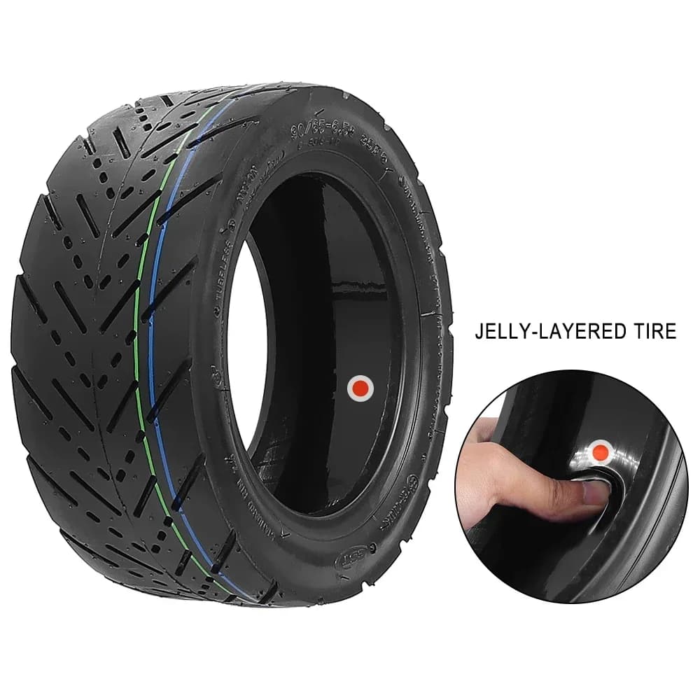 Önjavító tömlő nélküli gumi 90/65-6.5 (11") Kaabo Wolf Warrior 11 és Wolf King GT rollerhez – és glue