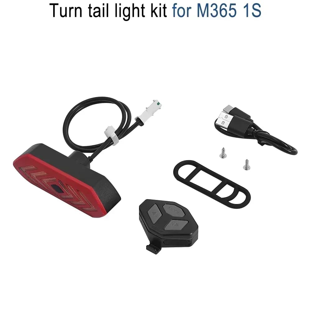 Távirányítós sárvédő-lámpa irányjelzővel Xiaomi M365, 1S, Pro rollerhez – M365 1S