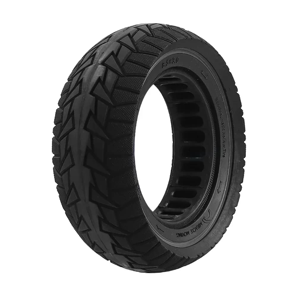 Tömör terepgumi 8,5×3 Vsett 8, 9+, Zero 8, 9 Pro és Kugoo G2 Pro rollerhez – fekete