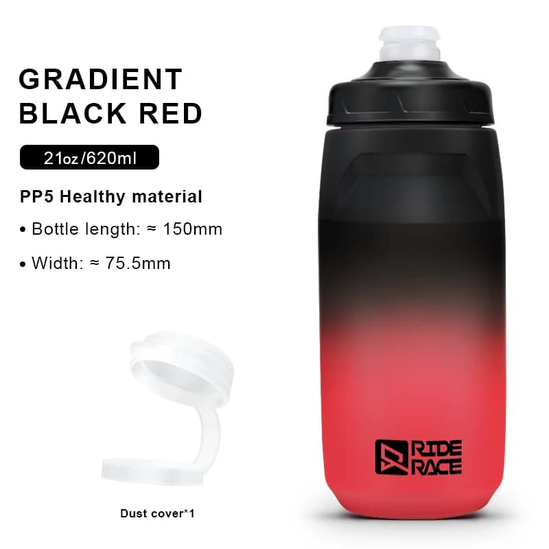 Szivárgásmentes, szagtalan sportkulacs, 620 ml – piros