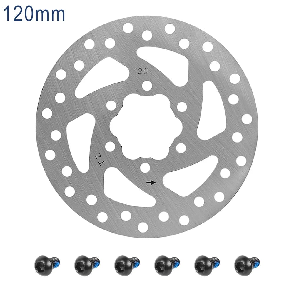 Féktárcsa 120 mm, 6 furatos, Kugoo Kirin G2 Pro, Kaabo Mantis 8 és Inmotion L9 rollerhez