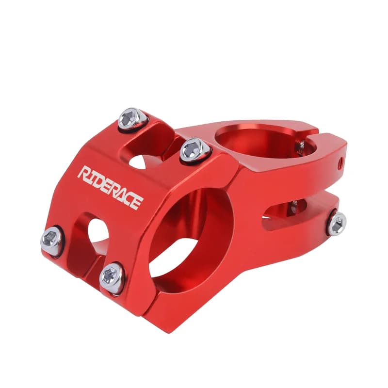 Riderace rövid, 45 mm-es alumínium kormányszár 31,8 mm-es kormányhoz – piros