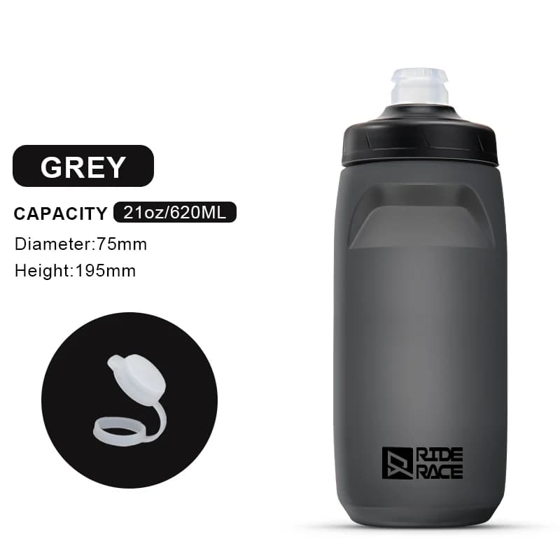Nagy űrtartalmú sportkulacs, 620/750 ml – szürke 620 ml