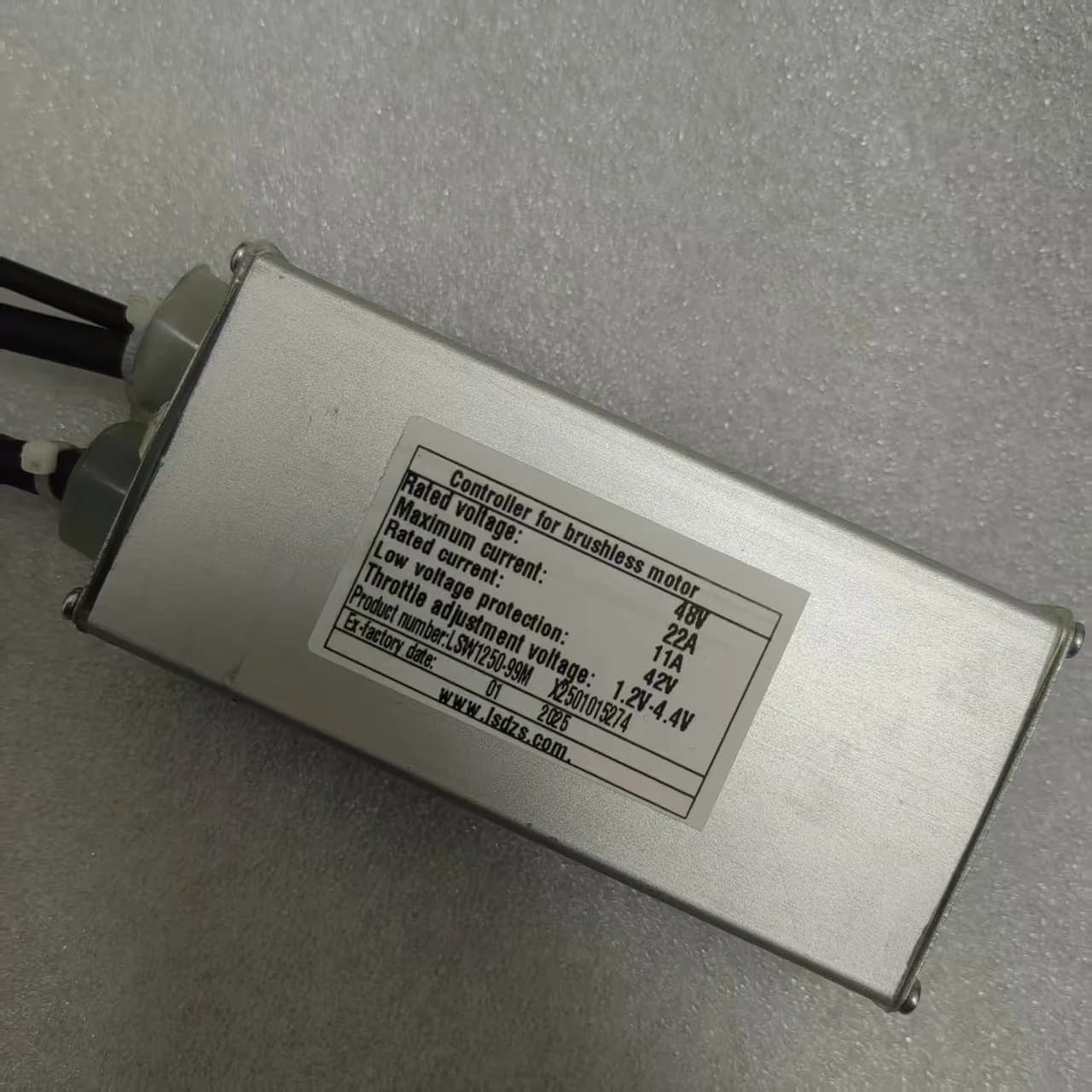Lishui motorvezérlő LSW1250-99M, 48 V 22 A