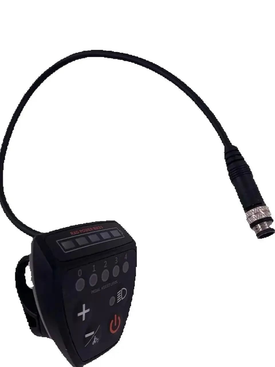 LED kijelző Rad Power RadMission e-bike-hoz, 5 tűs vízálló