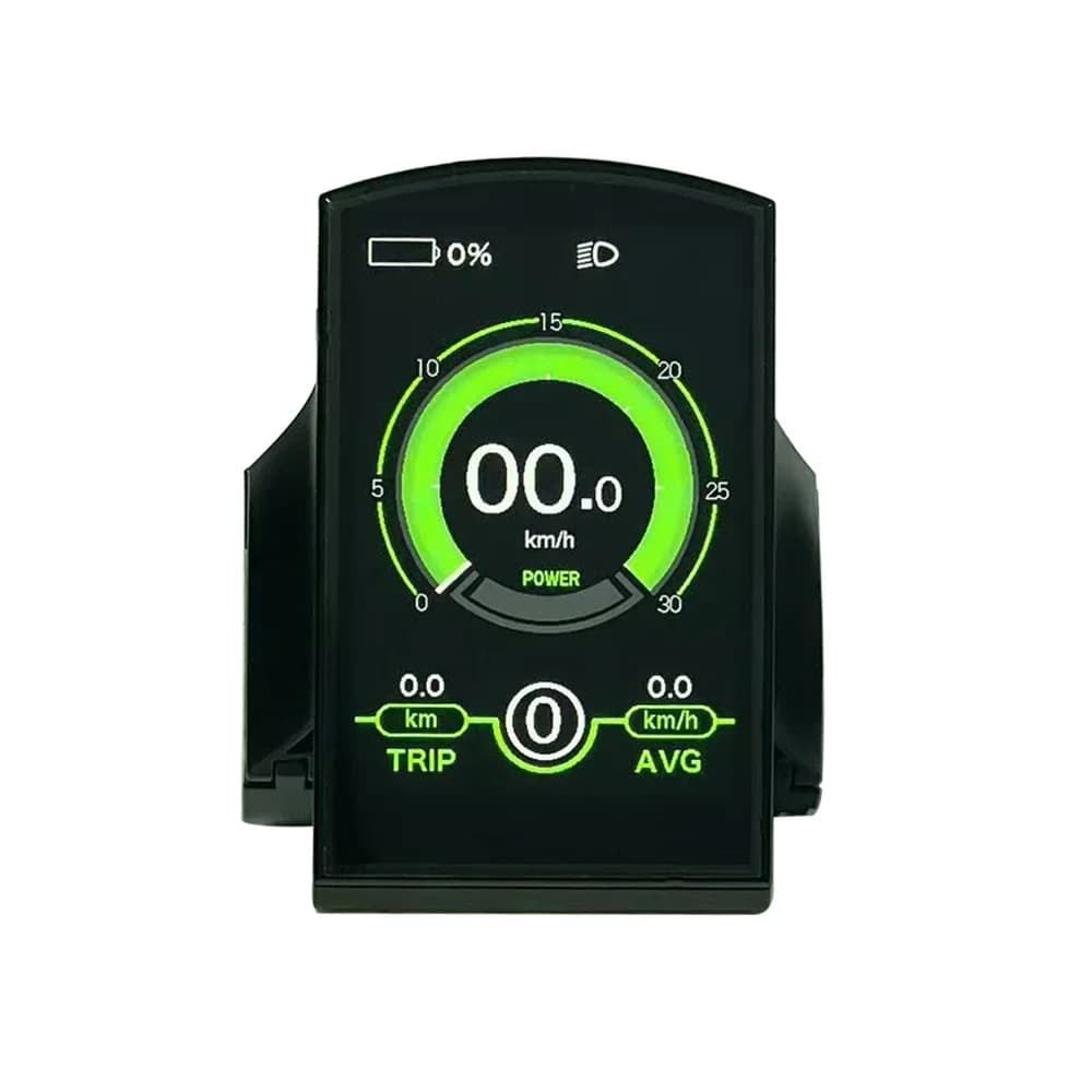 KD986 színes LCD kijelző, 36/48 V, 5 tűs