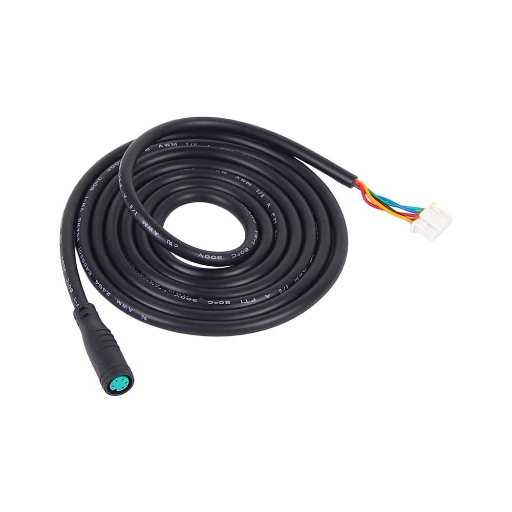Pótalkatrészek Xiaomi Elite rollerhez: összecsukó rúd, sárvédőtartó, lámpák, talpbetét, vezérlő, fékkar, gázkar (2. kivitel) – Data cable